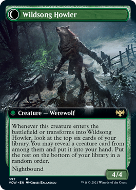 Extended-art Wildsong Howler