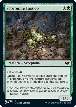 Scorpione Tossico