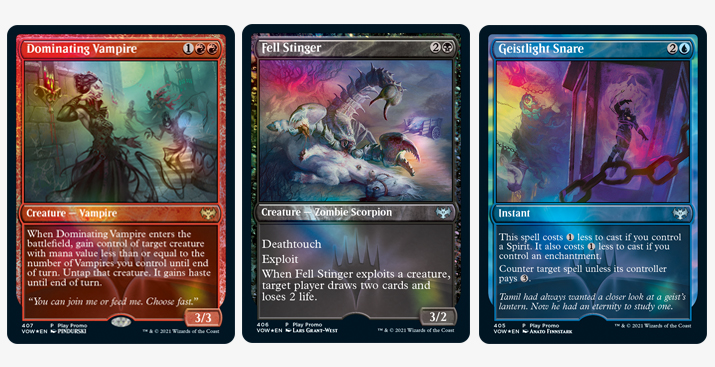 Innistrad: Crimson Vow Companion Play Promos Revealed! | WPN