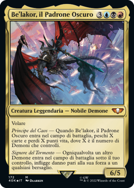 Be'lakor, il Padrone Oscuro
