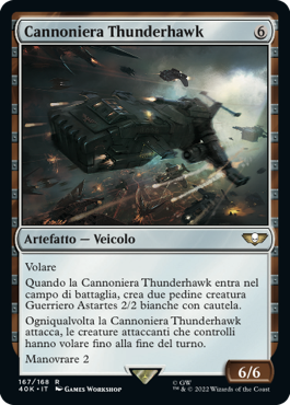 Cannoniera Thunderhawk