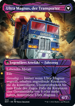 Ultra Magnus, der Transporter