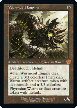 Retro frame Wurmcoil Engine