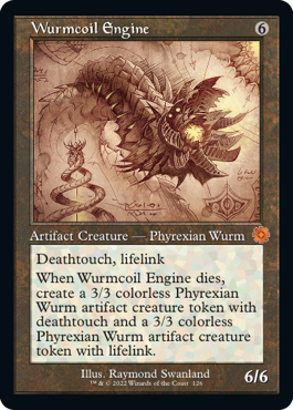 Schematic artifact Wurmcoil Engine