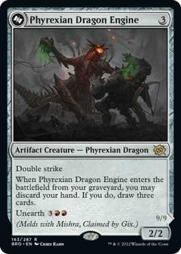 Drago Meccanico di Phyrexia