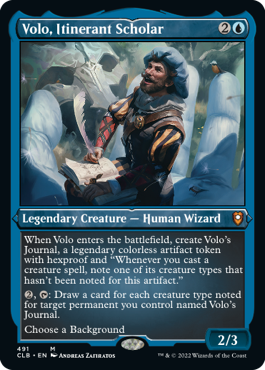 Alt Volo, Itinerant Scholar