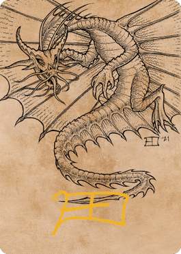 Ancient Gold Dragon Art Card 44/81