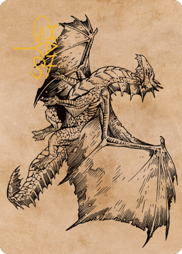Ancient Bronze Dragon Art Card 58/81