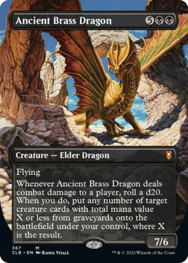 Borderless Ancient Brass Dragon