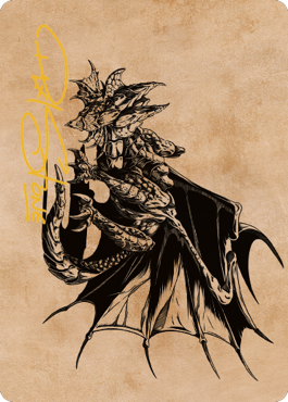 Ancient Copper Dragon Art Card 52/81