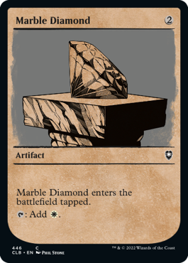 Diamante marmóleo de reglamento