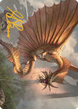 Ancient Gold Dragon Art Card 28/81