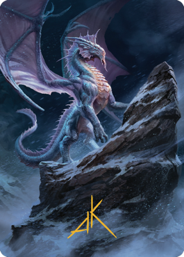 Ancient Silver Dragon Art Card 6/81