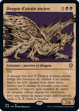Dragon d’airain ancien livret de règles