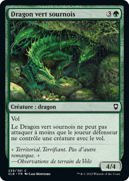 Dragon vert sournois