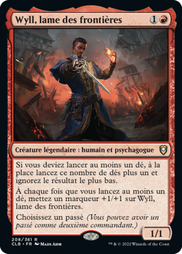 Wyll, lame des frontières