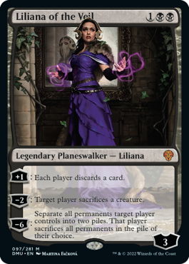 Liliana of the Veil card