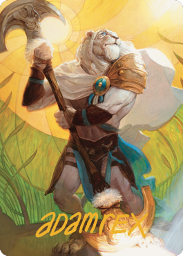 Ajani, Sleeper Agent Art Card 42/81