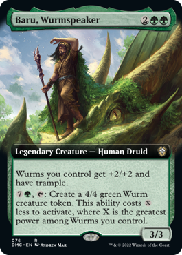 Baru, Wurmspeaker extended art