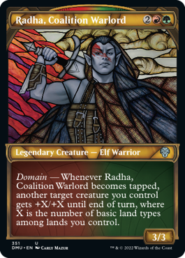 Radha, Coalition Warlord