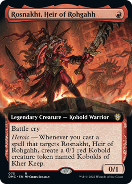 Rosnakht, Heir of Rohgahh extended art