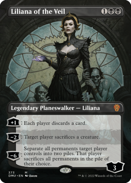 Liliana of the Veil borderless Planeswalker