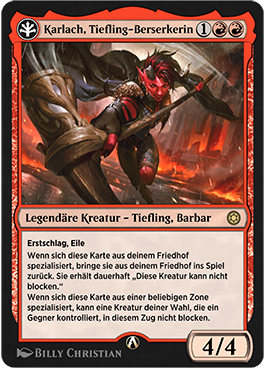 Karlach, Tiefling-Berserkerin