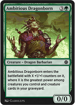 Ambitious Dragonborn