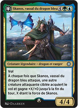 Skanos, vassal du dragon bleu