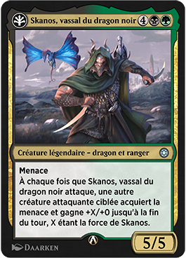 Skanos, vassal du dragon noir