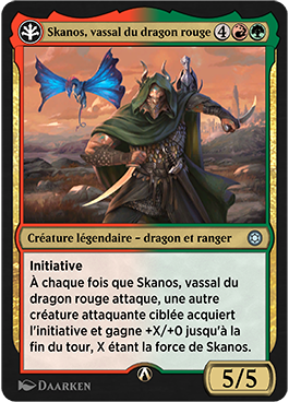 Skanos, vassal du dragon rouge