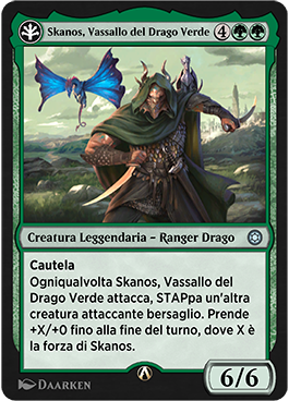 Skanos, Vassallo del Drago Verde