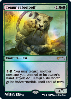 Temur Sabertooth promo