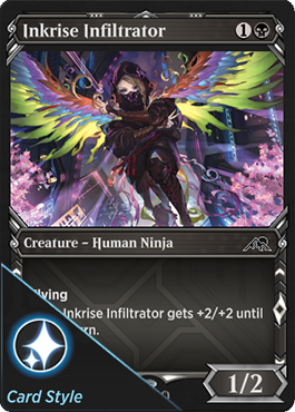 Inkrise Infiltrator with Ninja card style