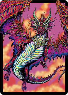 Baldur's Gate Dragon card sleeve