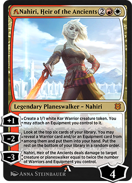 Rebalanced Nahiri, Heir of the Ancients