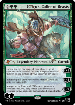 Left-Handed Garruk, Caller of Beasts