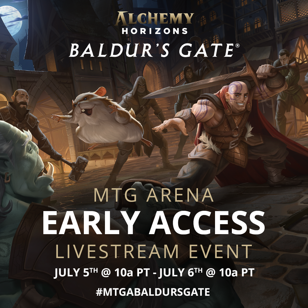 Alchemy Horizons: Baldur's Gate Early Access begins at 10 a.m. PT July 5