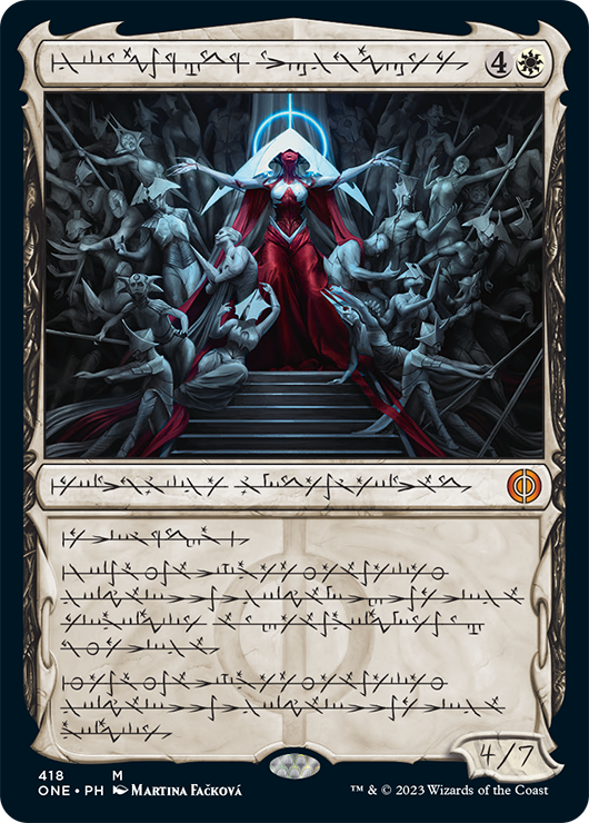 Step-and-Compleat Foil Phyrexian Language