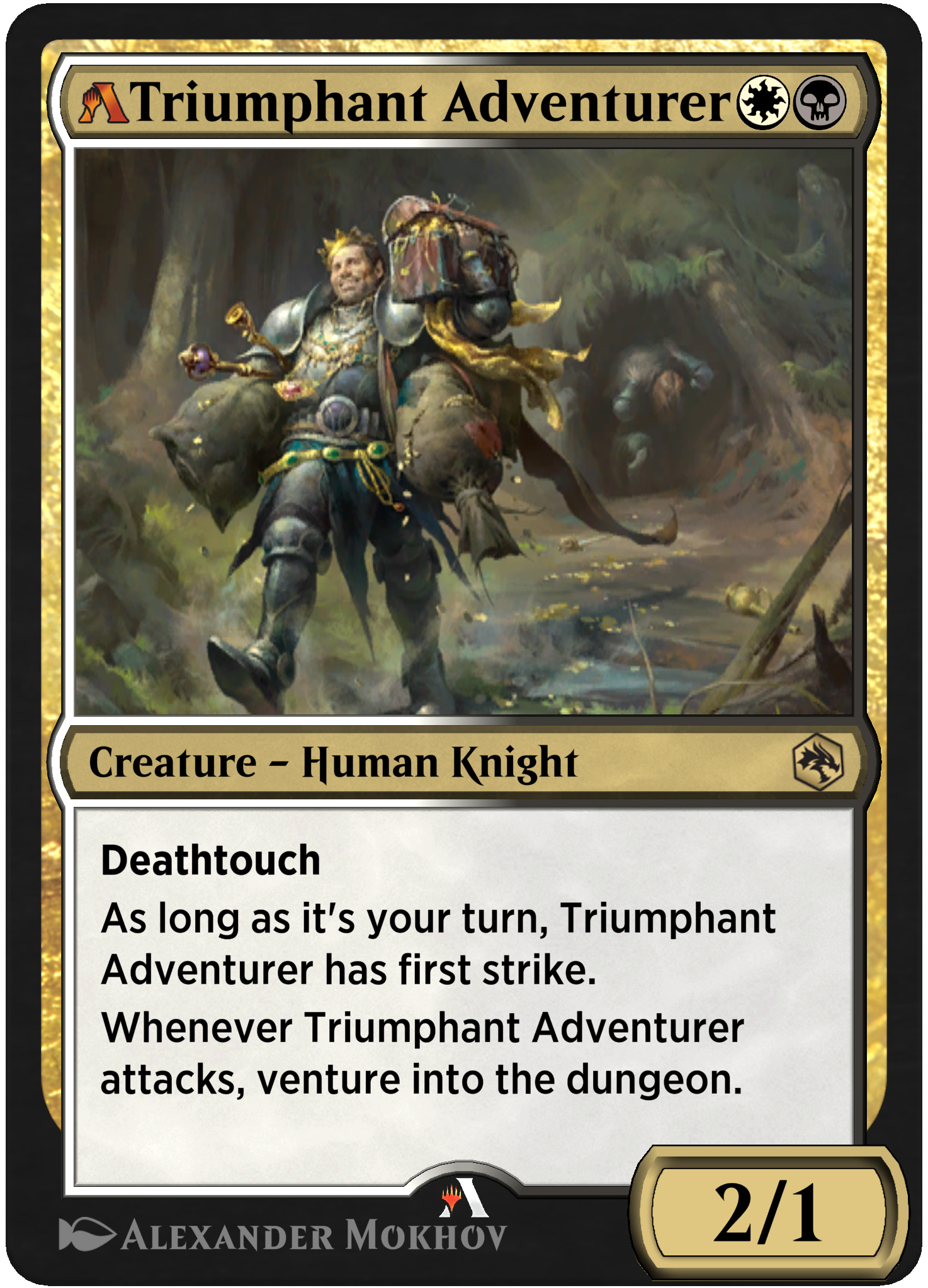Alchemy rebalanced Triumphant Adventurer