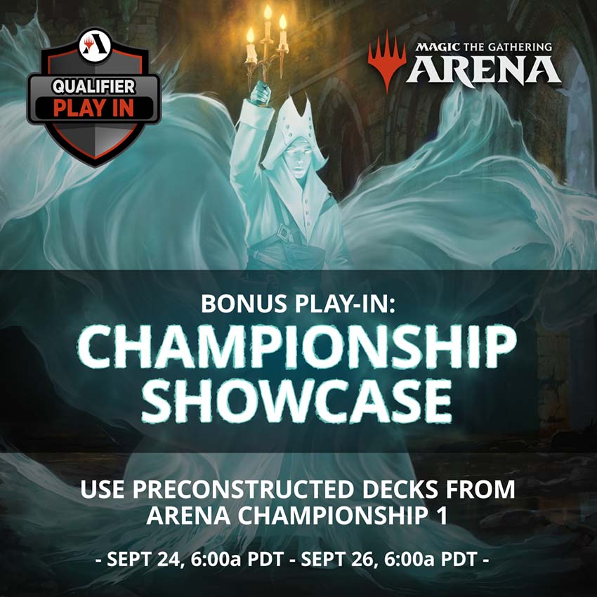 Play with decks from the Arena Championship 1
