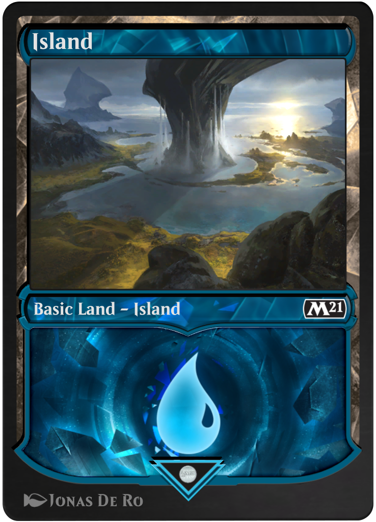 Core Set 21 showcase Island