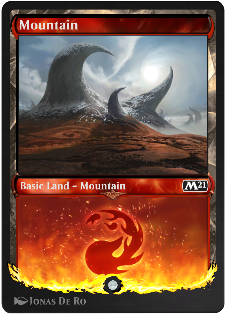 Core Set 21 showcase Mountain