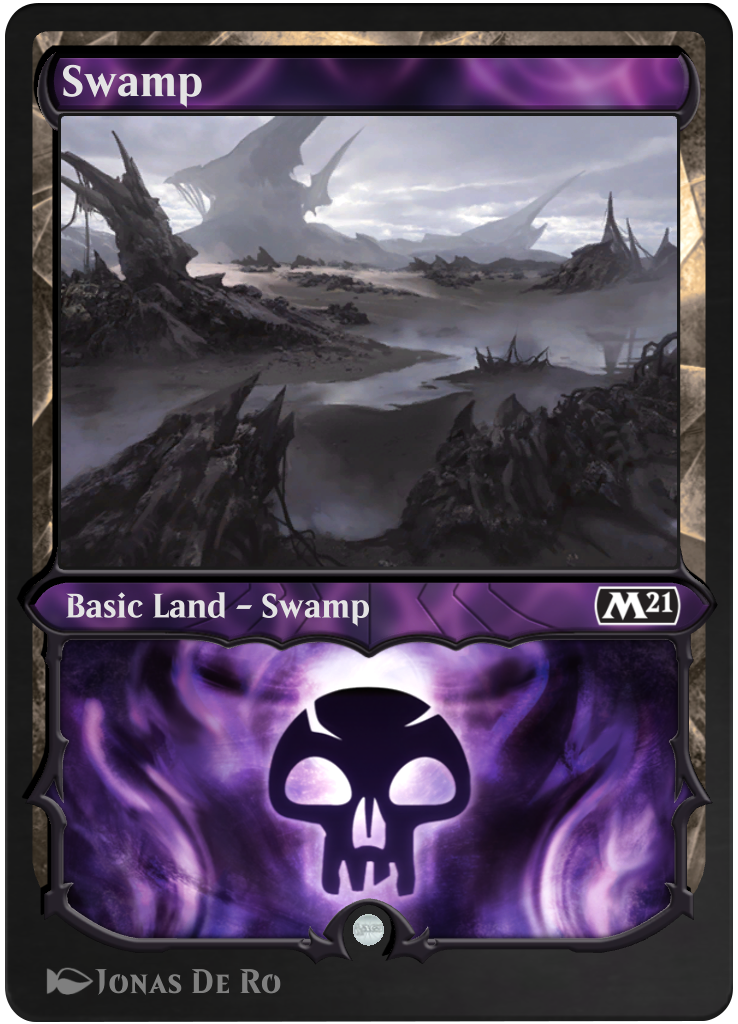 Core Set 21 showcase Swamp