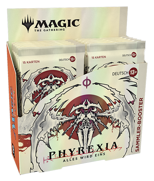 Phyrexia: Alles wird eins Sammler-Booster-Display