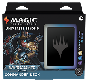 Magic the Gathering Warhammer 40k Forces of the Imperium Collector Commander  Deck Universes Beyond - Guardian Games