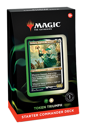 Starter Commander Deck Token Triumph (Green-White)