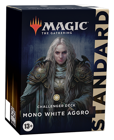 Mono White Aggro Challenger Deck 2022 box