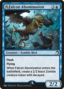 Falcon Abomination rebalanced Alchemy card