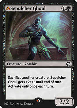 Sepulcher Ghoul rebalanced Alchemy card